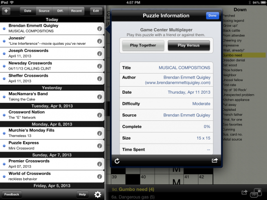 2. Info Play Buttons iPad