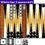 Backgammon for Palm OS