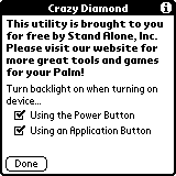 Crazy Diamond for Palm OS