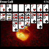 FreeCell for Palm OS