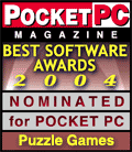PC Games Pocket PC Best Software 2004 Nominee