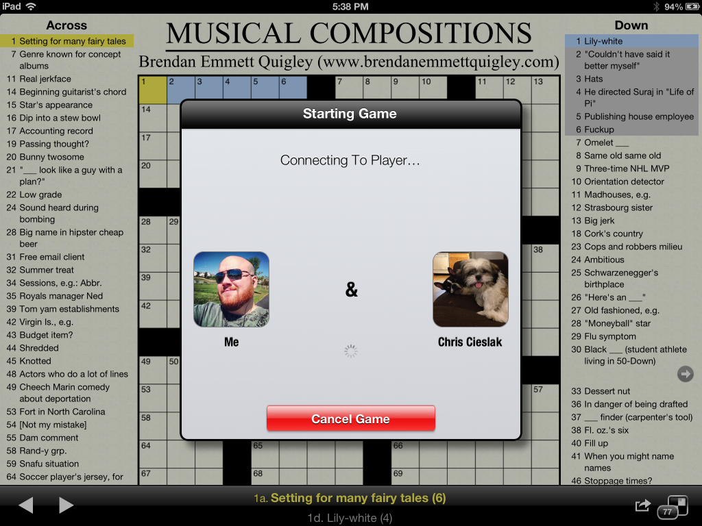 The Handheld Mac Blog Archive Play Crosswords With Your Friends in