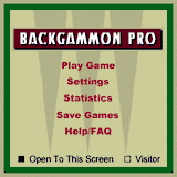 Backgammon Pro for Palm OS