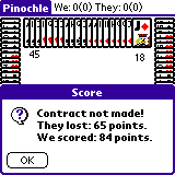 Pinochle for Palm OS